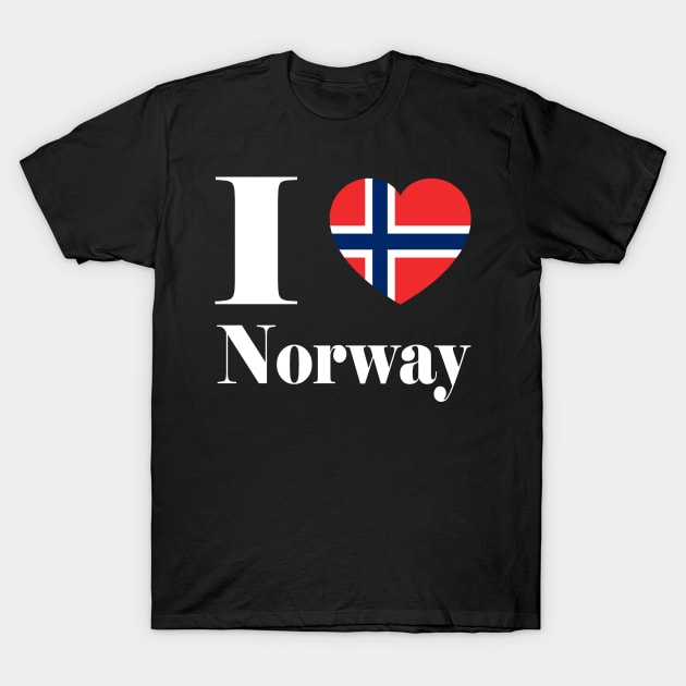 Love Norway T-Shirt by leif71